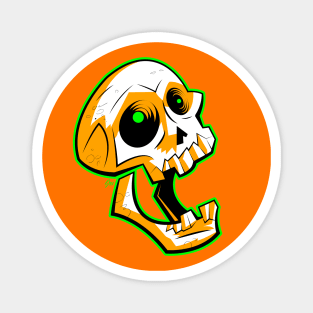 Screamin' Skull Magnet